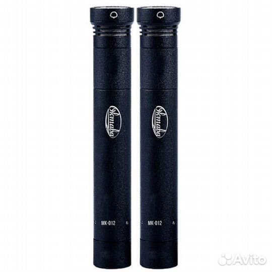Стереопара микрофонов Октава мк-012 (черный, в дер