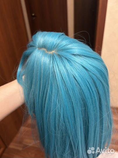 Парик бирюзовый для косплея