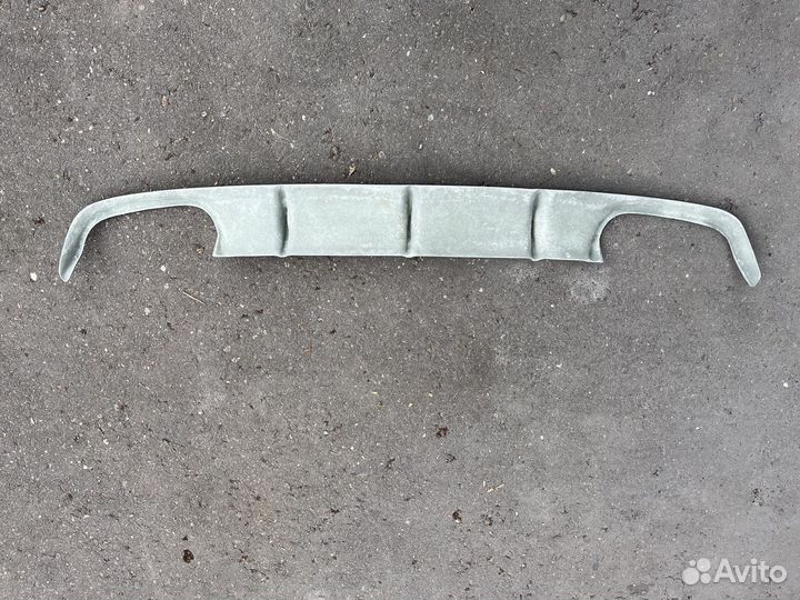 Диффузор заднего бампера Mercedes w211 AMG