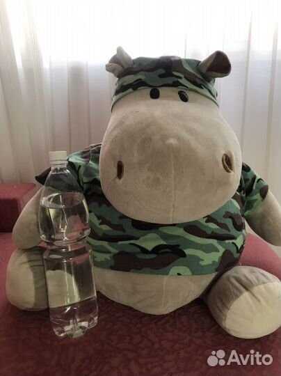 Бегемонт мягкая игрушка