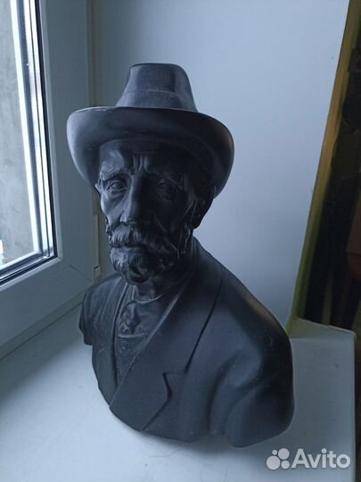 Мичурин Каслинское литье 1949год 28х16х35см