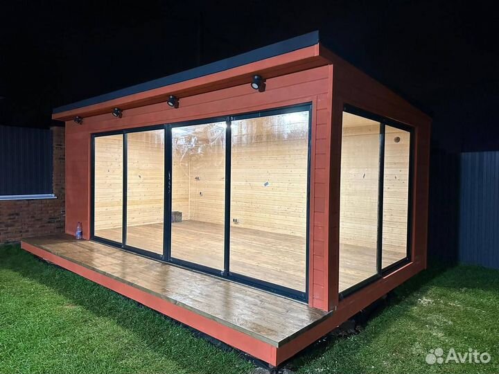 Беседка с мангалом