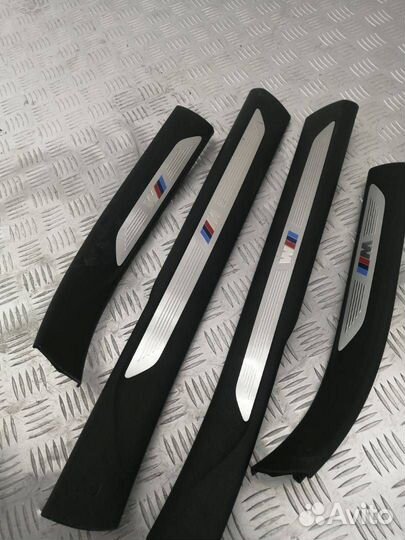 Накладка на порог внутренняя задняя левая, BMW X5 F15 2017