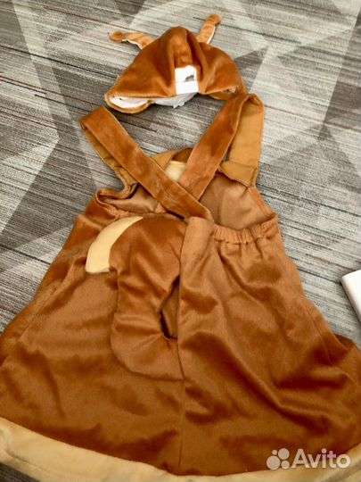 Костюм белочки 98-116