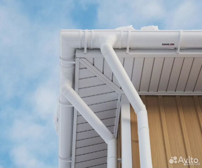 Водосток пвх 120/90 GrandLine