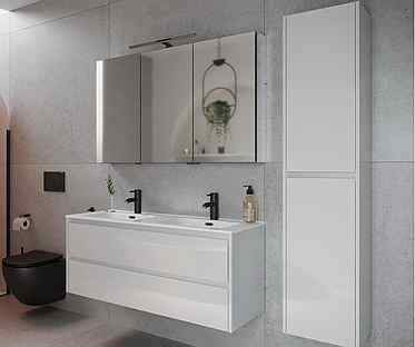 Мебель для ванной Sancos Libra 120-2 белая