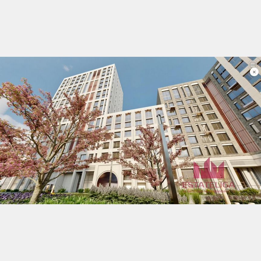 1-к. квартира, 40 м², 12/17 эт.