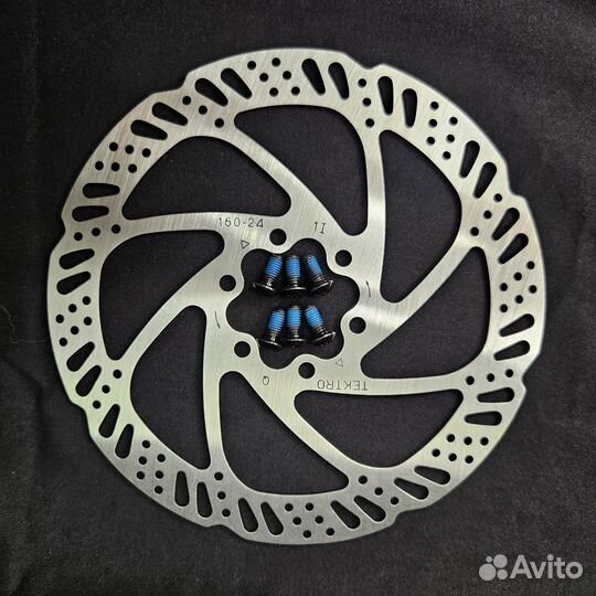 Тормозной диск (ротор) Tektro TR-24, 160 мм, 6 бол