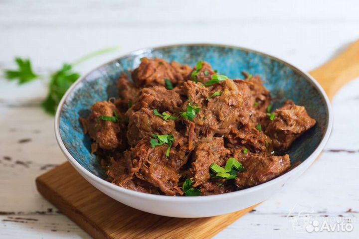 Тушенка свиная и каши с мясом