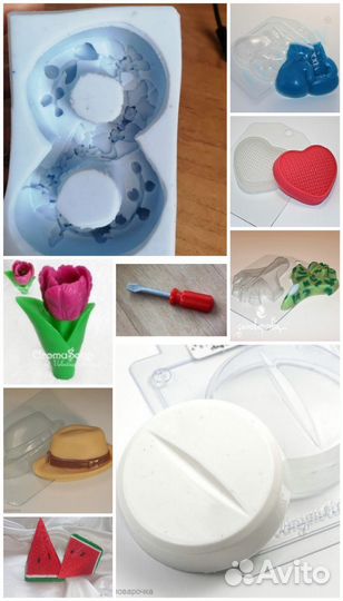 Формы для мыла и шоколада