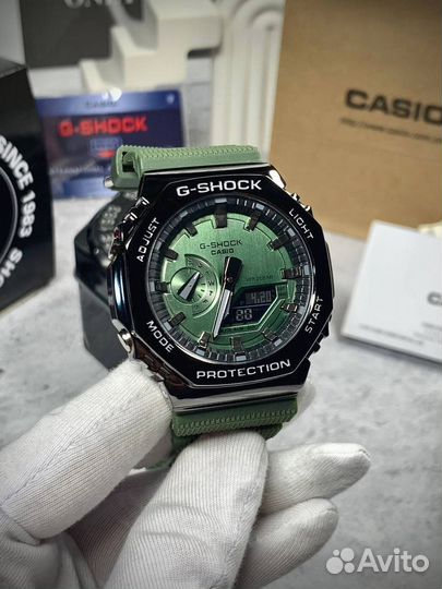 Часы G-Shock 2100 зеленые