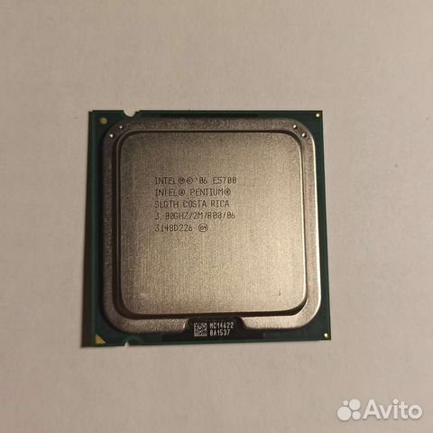 Процессоры Intel Pentium LGA 775 / LGA 1155