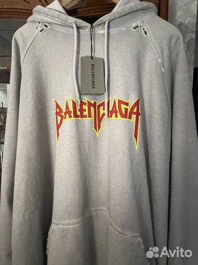 Balenciaga metal hoodie