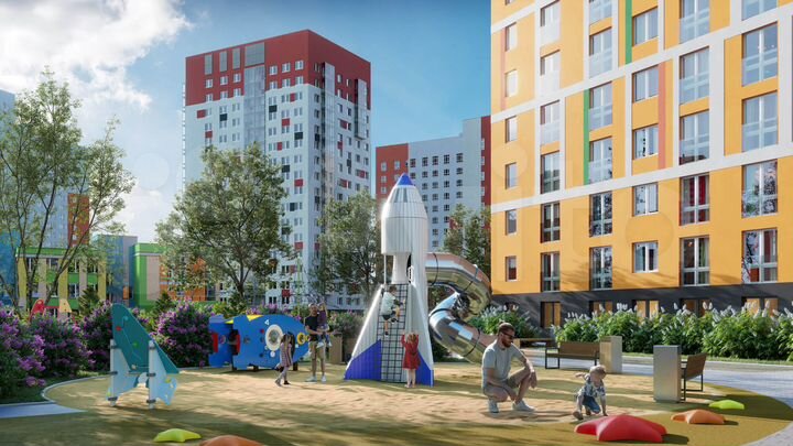 2-к. квартира, 44,7 м², 1/15 эт.