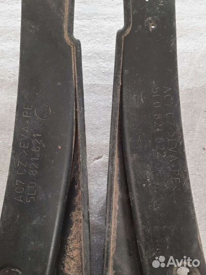 Skoda Yeti брызговики задние