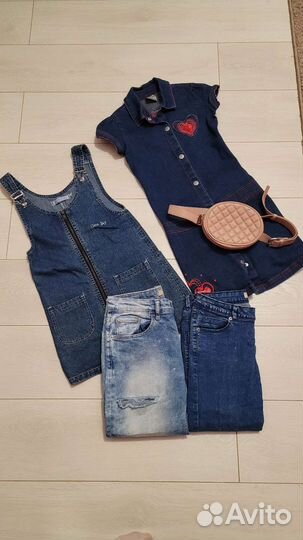 Одежда для девочки пакетом 134 -140