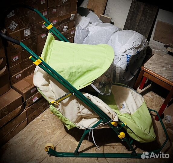 Санки-коляска Nika