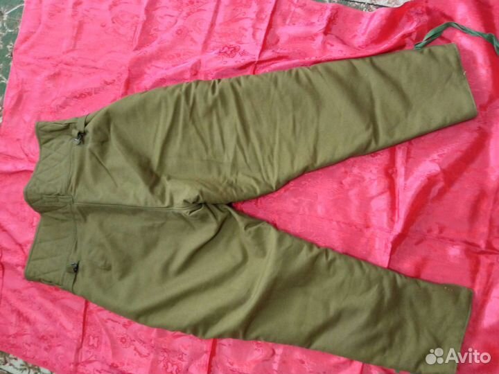 Брюки утеплённые СССР охота рыбалка 50р 3 рост