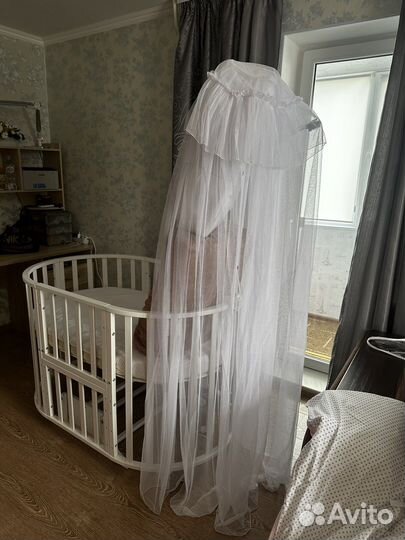 Балдахин в детскую кроватку