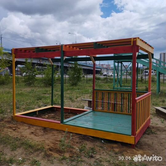 Беседка для дачи деревянная