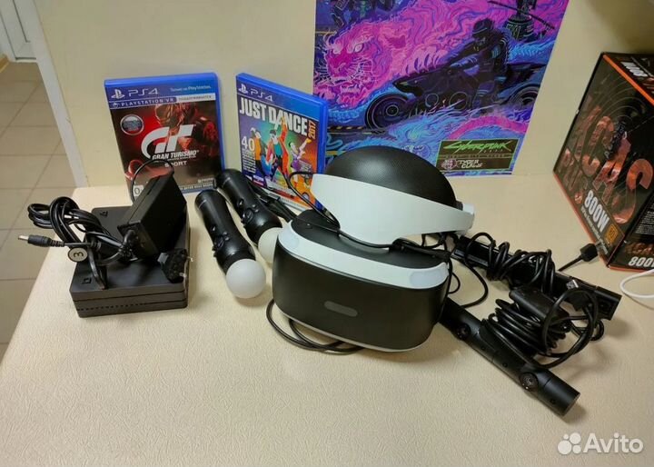 Шлем sony ps4 vr2