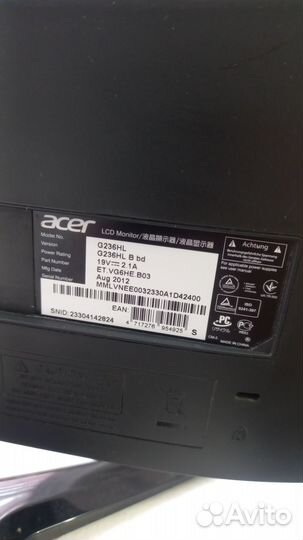 Монитор acer 24