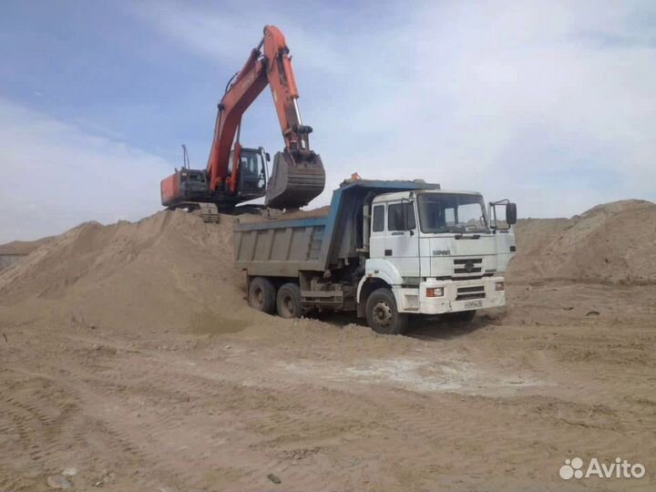 Песок на стяжку