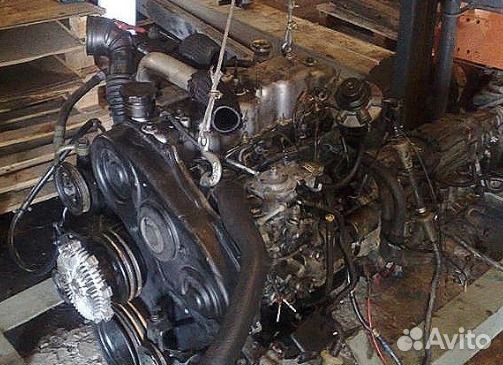 Двигатель бу hyundai Galloper 2.5td D4BF, Д4бф