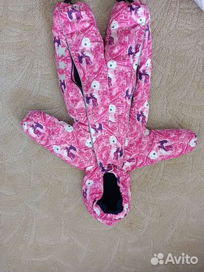 Зимний комбинезон для девочки,80