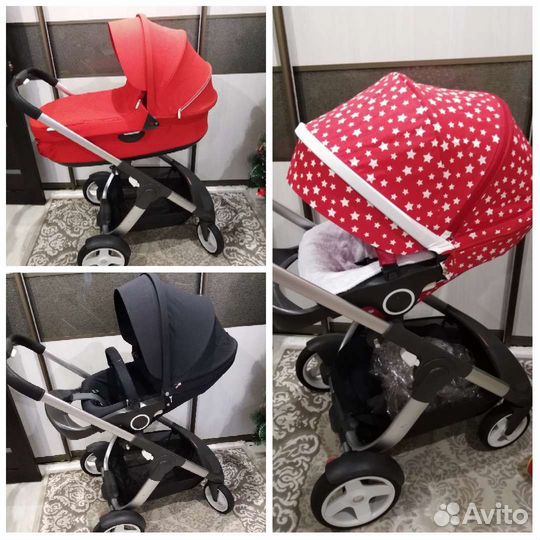 Коляска stokke crusi 2в1