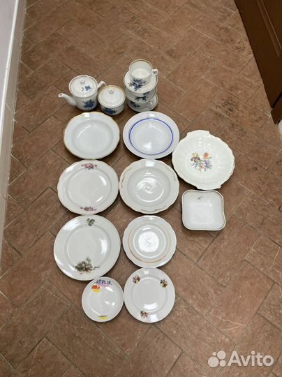 Посуда дулево СССР