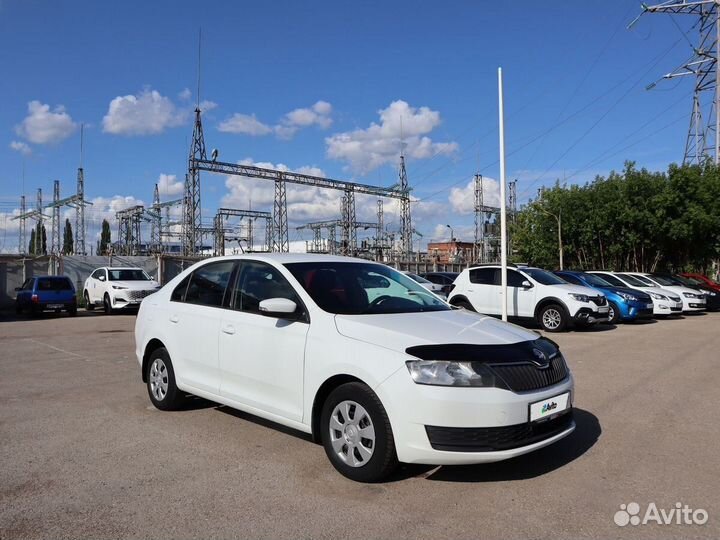 Skoda Rapid 1.6 МТ, 2019, 81 000 км