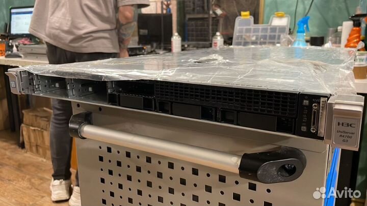 Сервер аналог HPE DL360 Gen10 8SFF nvme Gold 6138