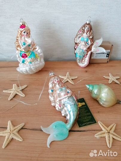 Елочная игрушка Русалочка