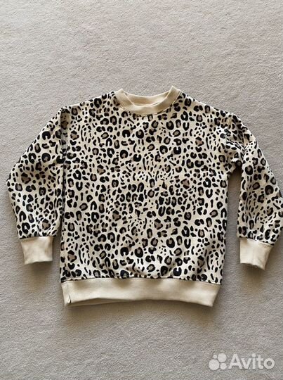 Zara свитшот с начесом р128