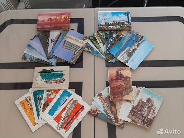 Наборы открыток СССР пакетом