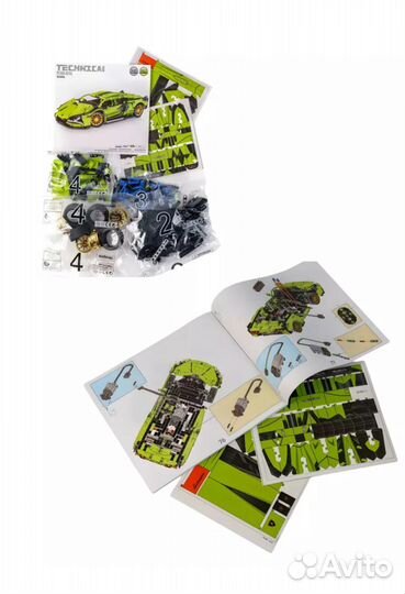 Конструктор Lamborghini sian аналог Lego