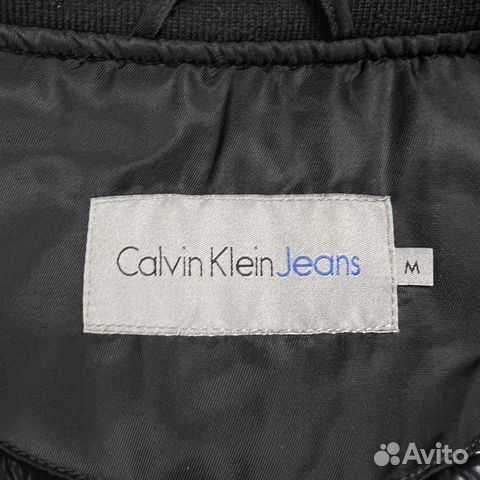 Бомбер Calvin Klein Оригинал М Черный Мужской