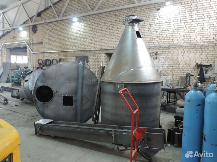 Силос, бункер завальный, накопительный