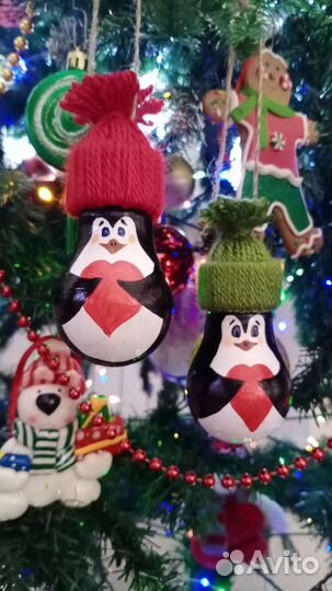 Елочные игрушки,рукоделие