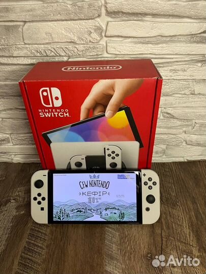 Nintendo Switch Oled Прошитый +128GB