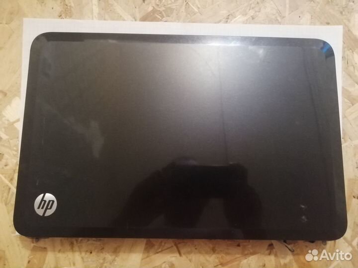 Крышка матрицы HP G6-2000, с петлями и шлейфами