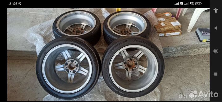 Колеса в сборе r17 летние AVS Model 5