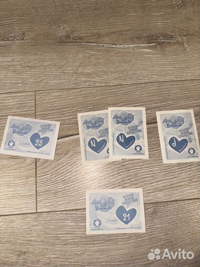 Наклейки для альбома «Друзья Ангелов»