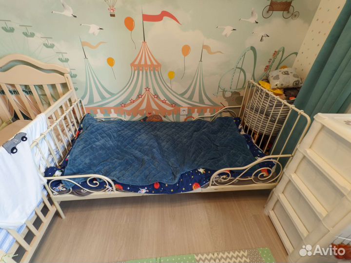 Детская кровать IKEA Minnen