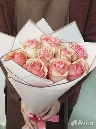 Сортовая Роза, Букет, Доставка цветов