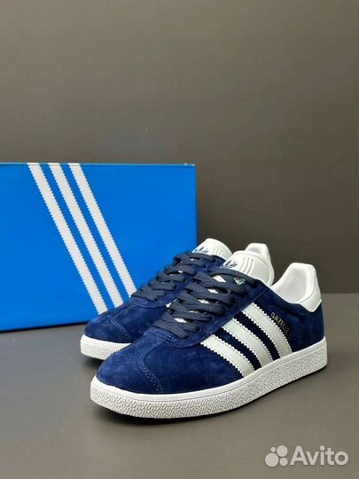 Кроссовки мужские Adidas Gazelle Blue