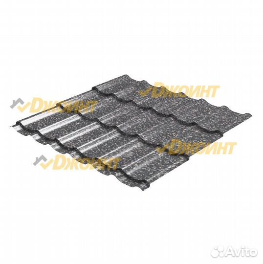 Металлочерепица Супермонтеррей RAL 7024