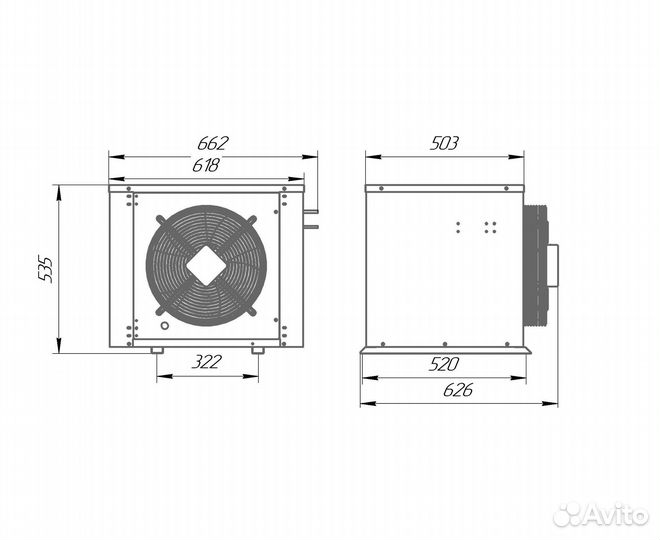 Холодильная сплит-система Intercold LCM 324FT