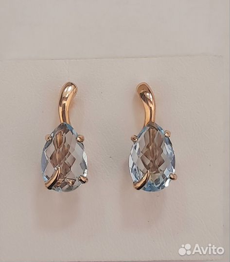 Золотые серьги